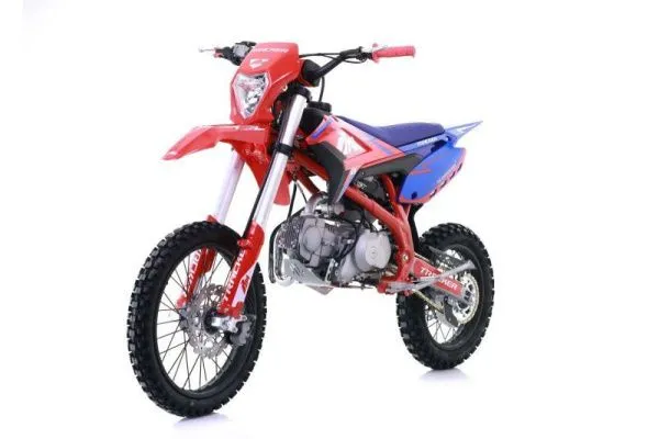 Питбайк Apollo (Аполло) TRACKER 125 LE 17/14 красный/синий | Мототека