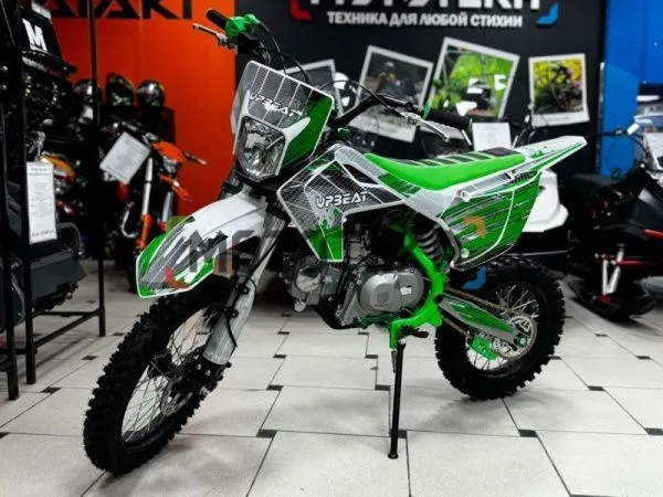 Питбайк Upbeat (Апбит) DB125 - 3 HUS03 Green | Мототека