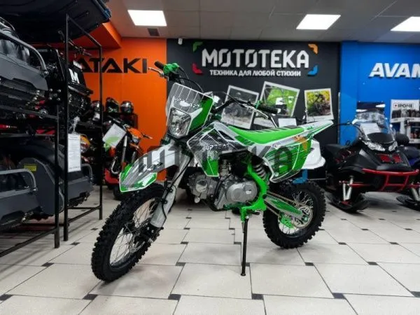 Питбайк Upbeat (Апбит) DB125 - 3 HUS03 Green | Мототека