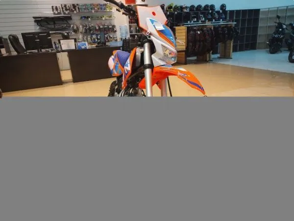 Питбайк Apollo (Аполло) RFZ Start 125 LE с фарой и электростартером 17/14 оранжевый | Мототека