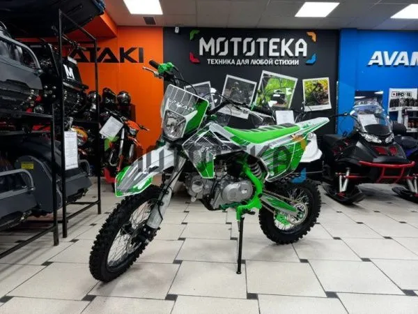 Питбайк Upbeat (Апбит) DB125 - 3 HUS03 Green | Мототека
