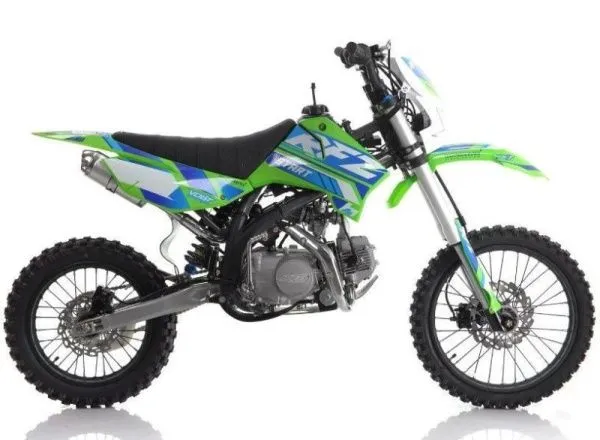 Питбайк Apollo (Аполло) RFZ Start 150 X - LE 17/14 зеленый | Мототека