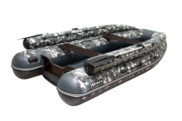 Лодка ПВХ SibRiver (Сибривер) Hatanga (Хатанга) PRO - 360 НДНД (фальшборт) (КМФ серый) Лодка ПВХ SibRiver (Сибривер) Hatanga (Хатанга) PRO - 360 НДНД (фальшборт) (КМФ серый)